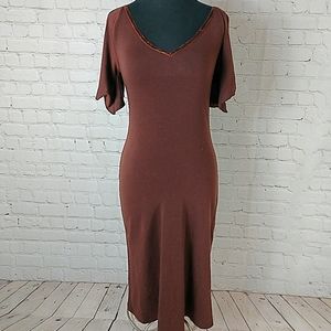 NWOT Misope brown‎ long dress